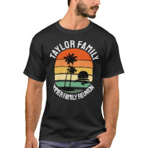 Beach Family Reunion Custom Summer Vacation