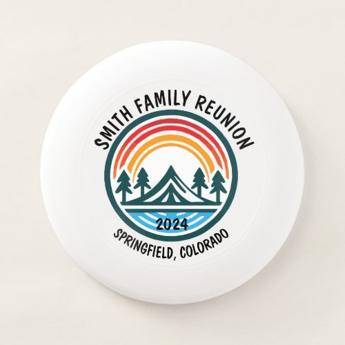 Beach Family Reunion Custom Vacation Event Wham_O Frisbee