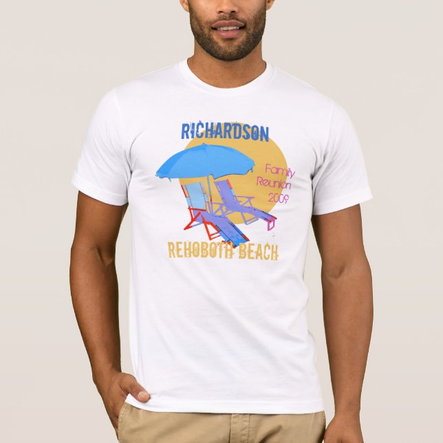 Beach Family Reunion T-Shirt (Front)