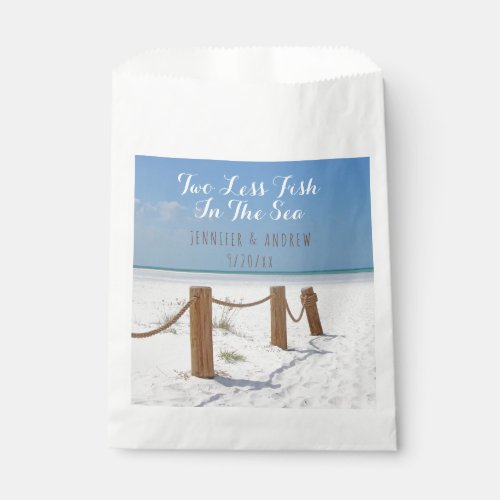 Beach Favor Bag