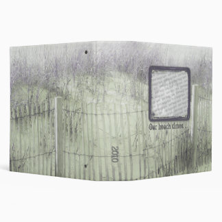Beach Fence - Custom Photo 2" Binder