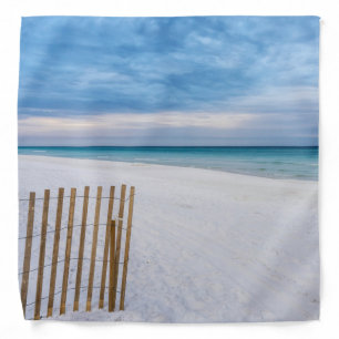 Beach Fence Morning Destin Florida Bandana