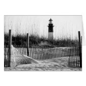 Beach Fences And Lighthouse (Front Horizontal)