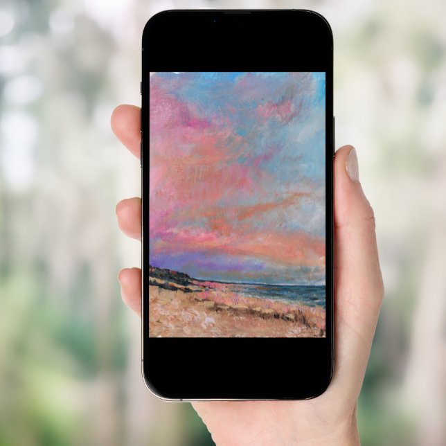 Beach Fine Art Painting Art Print (Front Digital)