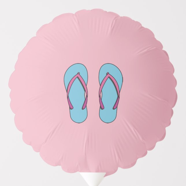 Beach Flip Flops Balloon (Front)