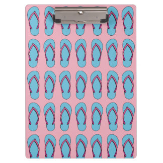 Beach Flip Flops Clipboard