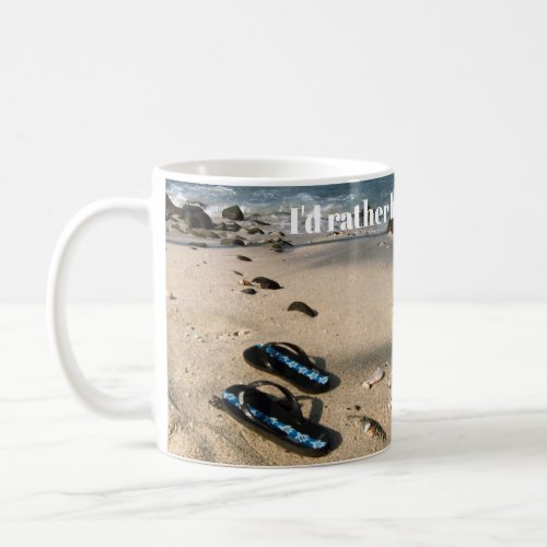 Beach Flip Flops Coffee Mug