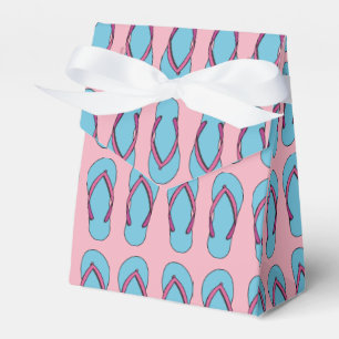 Beach Flip Flops Favor Boxes