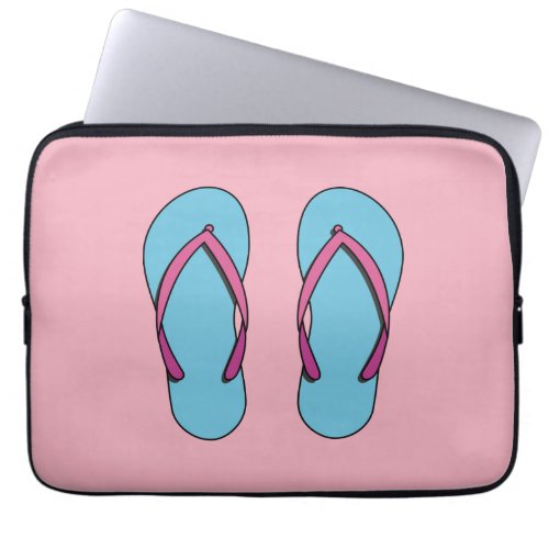 Beach Flip Flops Laptop Sleeve