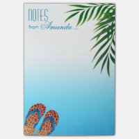 Beach Flip Flops Personalized