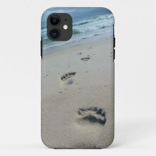 Beach Footprints Phone Case
