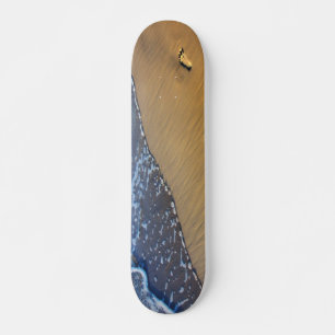 Beach Footsteps Skateboard Deck
