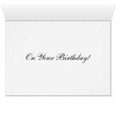 Beach For Love Birthday (Inside Horizontal (Bottom))