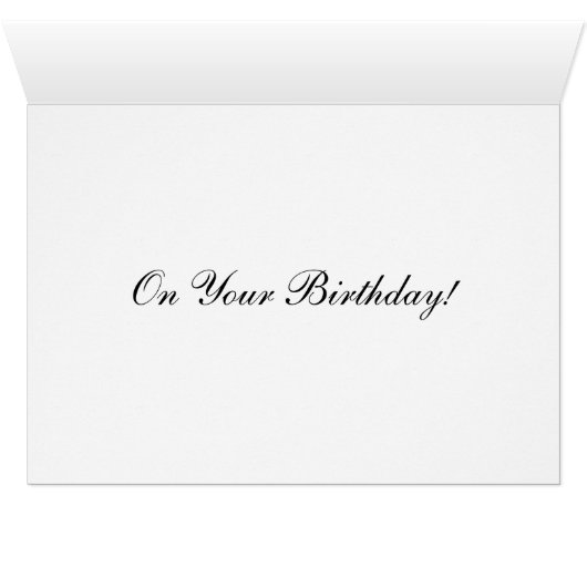 Beach For Love Birthday (Inside Horizontal (Bottom))