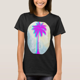 Beach  for Women  Pink Palm  Palm Beach Holiday T-Shirt