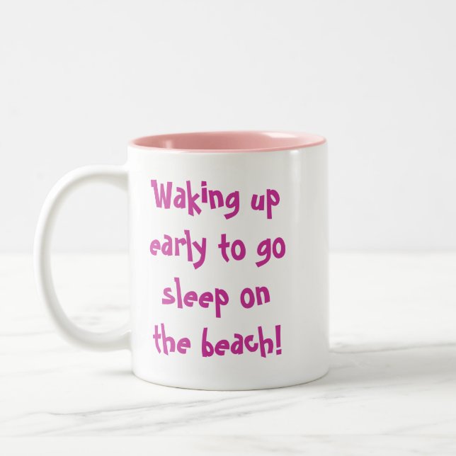 Beach Freaks Flip Flops Mugs (Left)