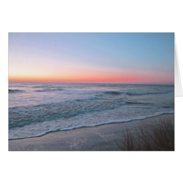Beach Front View Cards (Front Horizontal)