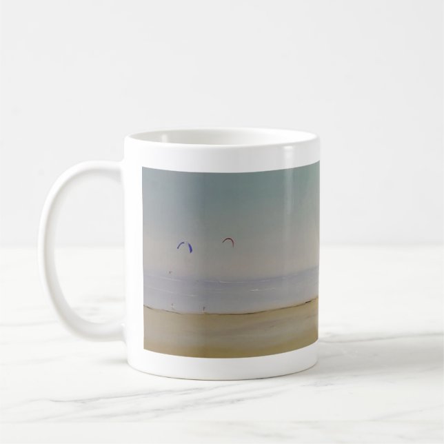 Beach fun coffee mug (Left)
