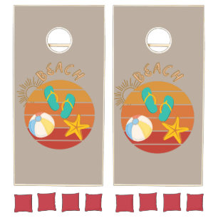Beach Fun Cornhole Set