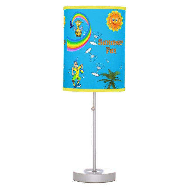 Beach Fun Lamp Shade (Front)