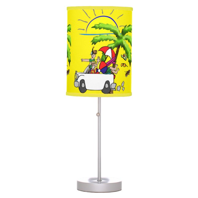 Beach Fun Lamp Shade (Front)