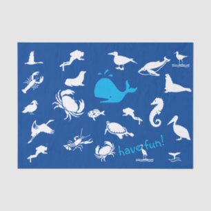 Beach Fun Tissue Paper