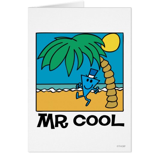 Beach Fun With Mr. Cool Cards (Front)