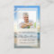 Beach Funeral Prayer Card | In Loving Memory