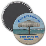 Beach Funny Cruise Ship Stateroom Door Marker Magnet at Zazzle
