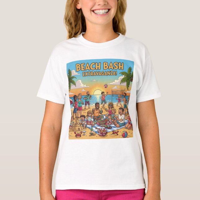 Beach Gathering T-Shirt (Front)