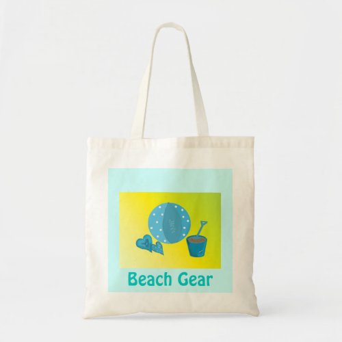 Beach Gear Tote Bag