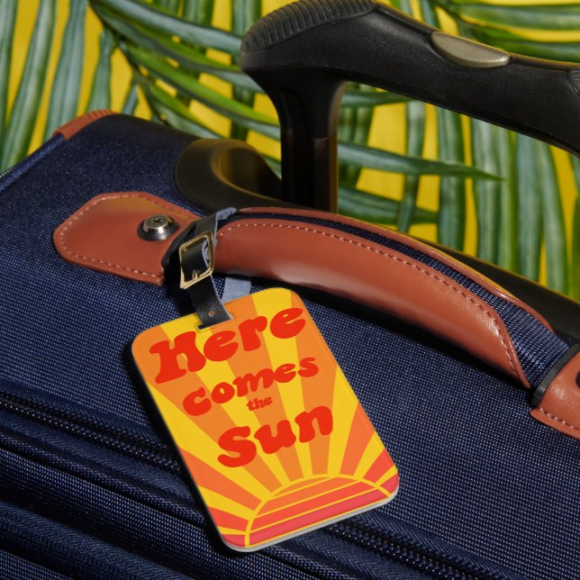 Beach Getaway  Luggage Tag (Front Insitu 1)