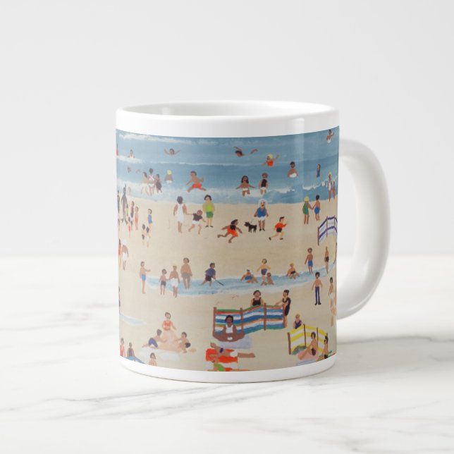Beach Giant Coffee Mug (Front Right)
