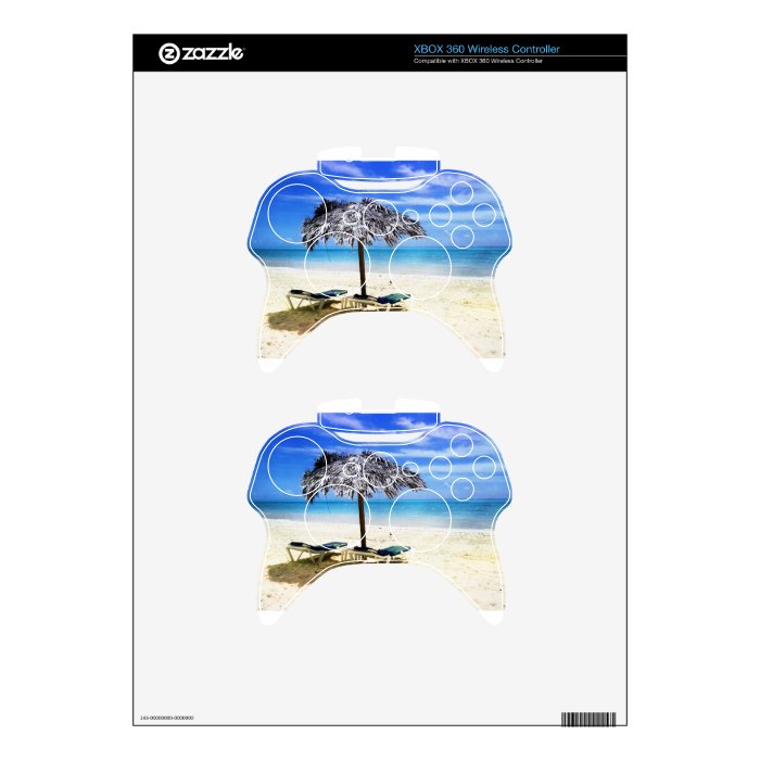 Beach Gifts Xbox 360 Controller Decal