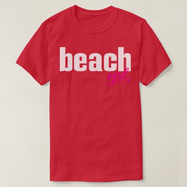 Beach Girl 1 T-Shirt (Design Front)