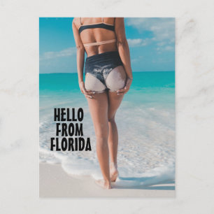 BEACH GIRL BIKINI FLORIDA POSTCARDS