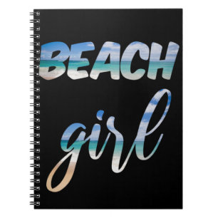 Beach Girl Notebook