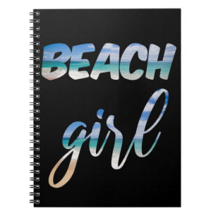 Beach Girl Notebook