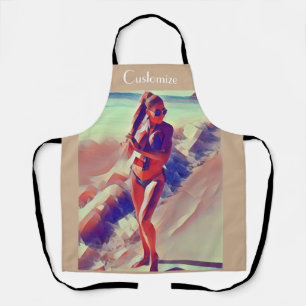 Beach Girl Thunder_Cove Apron
