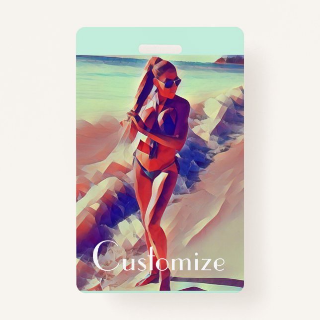 Beach Girl Thunder_Cove Badge (Front)