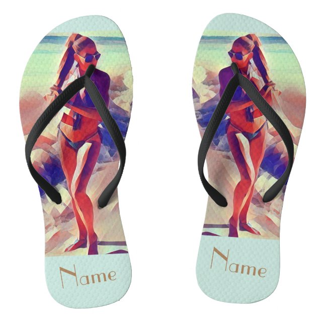 Beach Girl Thunder_Cove  Flip Flops (Footbed)