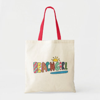 Beach Girl Tote Bag
