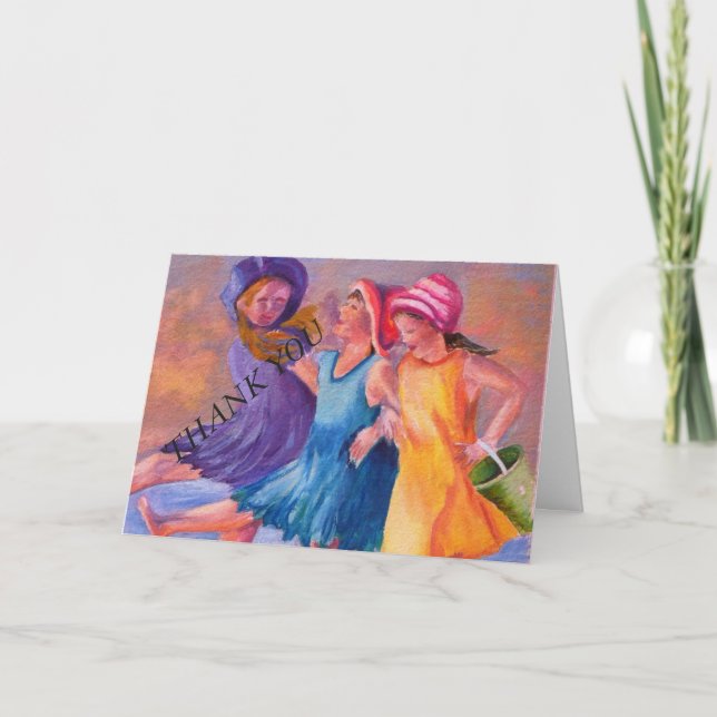 BEACH GIRLFRIENDS CARD (Front)