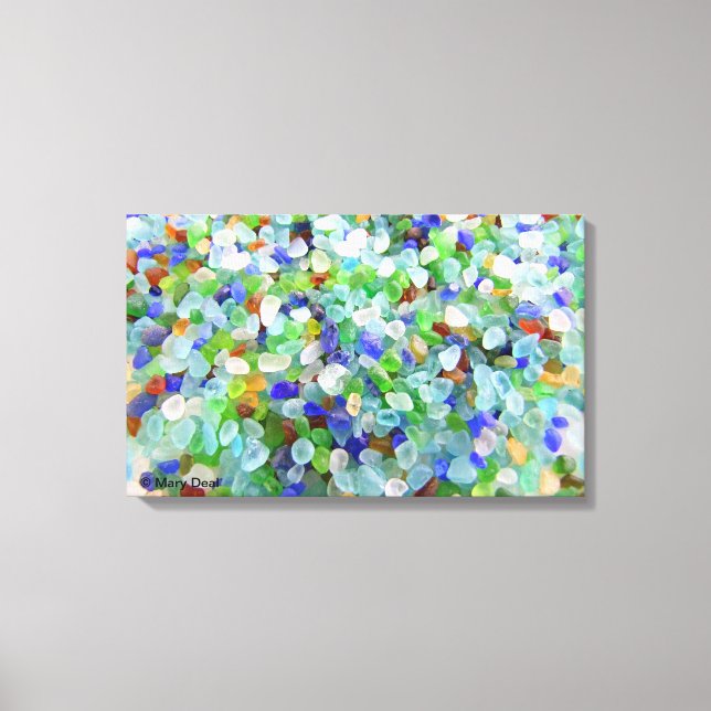 Beach Glass-1 Canvas Print (Front)