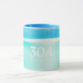 Watercolor 30A with Bike Mug | Zazzle