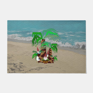 Beach Gnomes Large Doormat