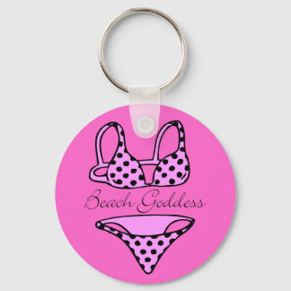 Beach Goddess Keychain