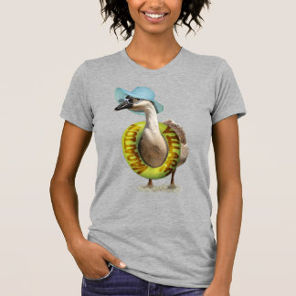 Beach Goose with Summer Hat T-Shirt