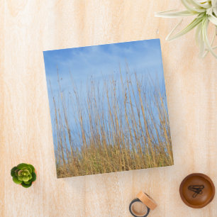 Beach Grass by Shirley Taylor 3 Ring Binder