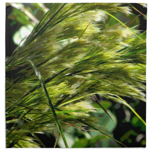 Beach Grass in the Breeze Cloth Napkin